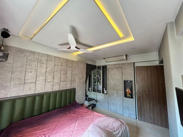 Bedroom, lodha-sterling 3 Bedroom 1266 Sq.Ft. Apartment In Kolshet Road Thane 10382791