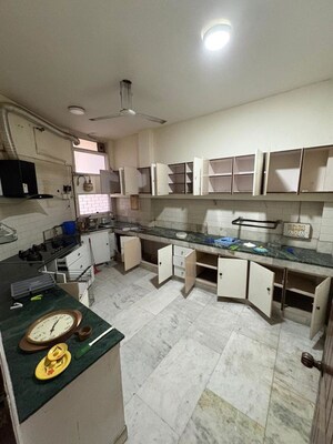 Kitchen in 3 BHK Builder Floor at Greater Kailash ii – for Rent