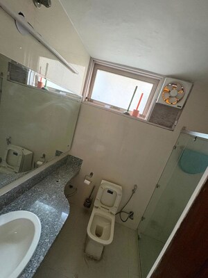 Attached Bathroom in 3 BHK Builder Floor at Greater Kailash ii – for Rent