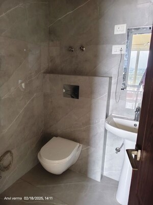 Bathroom in 3 BHK Apartment at Omega Windsor Greens, Faizabad Road – for Rent