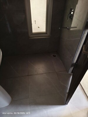 Bathroom in 3 BHK Apartment at Omega Windsor Greens, Faizabad Road – for Rent