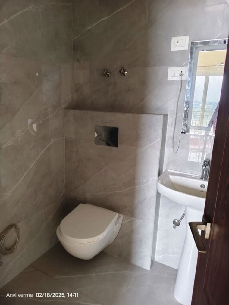 Bathroom, omega-windsor-greens 3 Bedroom 1640 Sq.Ft. Apartment In Faizabad Road Lucknow 10382815
