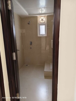 Bathroom in 3 BHK Apartment at Omega Windsor Greens, Faizabad Road – for Rent