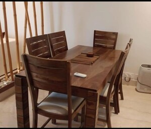 Dining Room in 3 BHK Builder Floor at Chittaranjan Park – for Rent