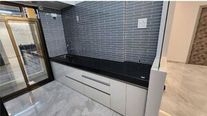 Kitchen in 1 BHK Apartment at Imperial Splendora, Vasai East – for Rent