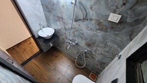 Bathroom in 1 BHK Apartment at Imperial Splendora, Vasai East – for Rent