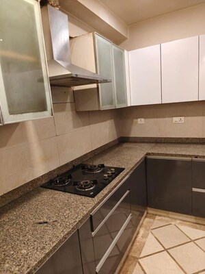 Kitchen in 3 BHK Builder Floor at Greater Kailash I – for Rent