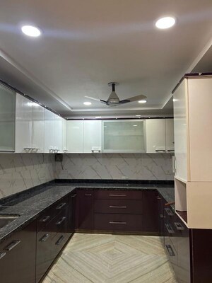Kitchen in 3 BHK Builder Floor at Sukhdev Vihar – for Rent