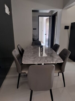 Dining area in 3 BHK Apartment at Baner – for Rent