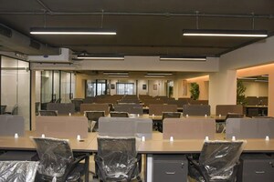 Team Area in  Office Space at Sahar Plaza, Andheri East – for Rent