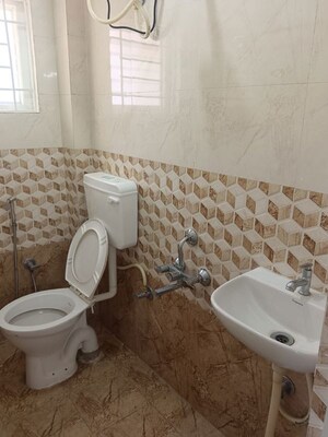 Bathroom in 1 BHK Builder Floor at Hulimavu – for Rent