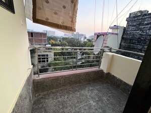 Balcony in 1 BHK Builder Floor at Maan Heights, Gaur City 1 – for Rent