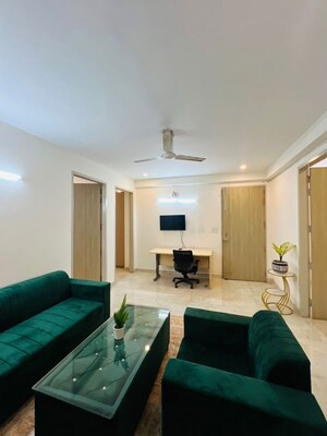 Living Room in 4 BHK Apartment at DLF Windsor Court, Dlf Phase iv – for Sale