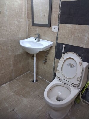 Bathroom in 2 BHK Apartment at Crossing Republik, Crossing Republic – for Sale