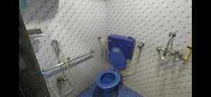 Bathroom in 1 BHK Apartment at Siddhivinayak CHS Malad East, Malad East – for Rent