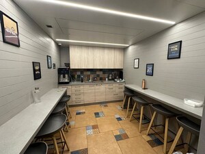Kitchen in  Office Space at Akshar Business Park, Vashi Sector 19f – for Rent