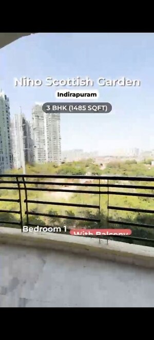 3 BHK Apartment – Exterior View View at Niho Hi Bird Scottish Garden, Ahinsa Khand 2 - for Sale