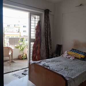 Bedroom in 1 BHK Apartment at KR Ojasvi, Ravet – for Rent