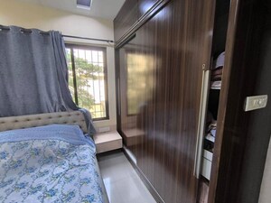 Balcony in 1 BHK Apartment at Lalani Grandeur, Goregaon East – for Rent