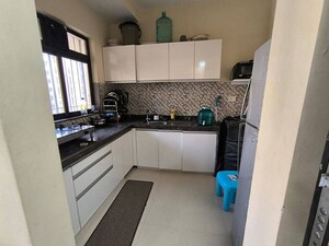 Kitchen in 1 BHK Apartment at Lalani Grandeur, Goregaon East – for Rent