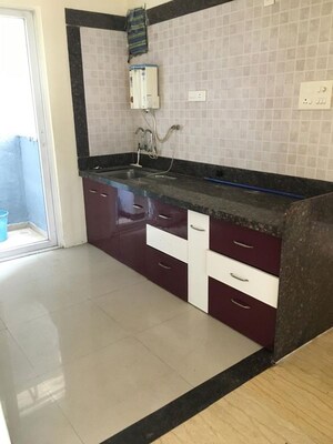 Kitchen in 3 BHK Apartment at Mittal Petals, Wakad – for Sale