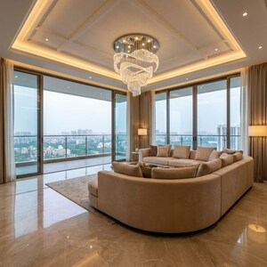 Hall in 3 BHK Apartment at Adani The Marq, Sector 102a – for Sale