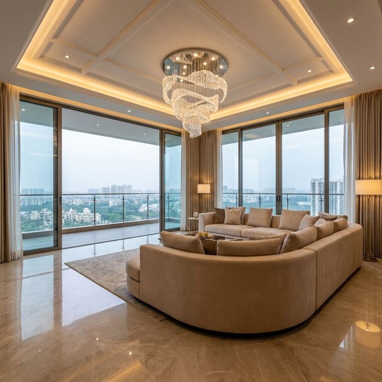 Hall, adani-the-marq 3 Bedroom 2375 Sq.Ft. Apartment In Sector 102a Gurgaon 10383070
