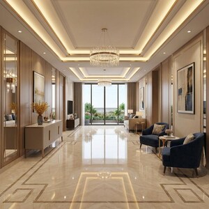 Building Lobby in 3 BHK Apartment at Adani The Marq, Sector 102a – for Sale