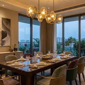 Dining area in 3 BHK Apartment at Adani The Marq, Sector 102a – for Sale