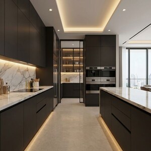 Kitchen in 3 BHK Apartment at Adani The Marq, Sector 102a – for Sale