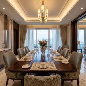 Living Room in 3 BHK Apartment at Adani The Marq, Sector 102a – for Sale