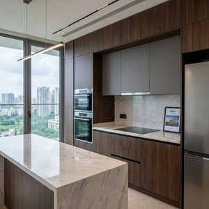 Kitchen in 3 BHK Apartment at Adani The Marq, Sector 102a – for Sale