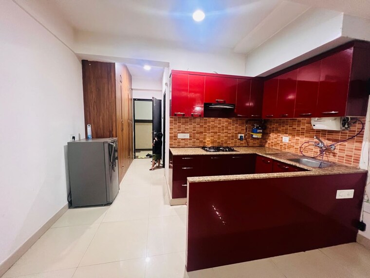Kitchen, eldeco-edge Studio 600 Sq.Ft. Apartment In Sector 119 Noida 10383082