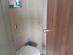 Bathroom in 1 BHK Apartment at Divine Palm Springs, Wakad – for Sale