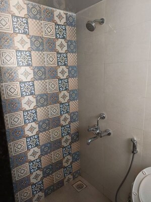 Bathroom in 1 BHK Apartment at Divine Palm Springs, Wakad – for Sale
