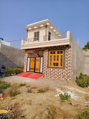 2 BHK Independent House – Exterior View View at Jankipuram Extension - for Rent