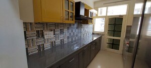 Kitchen in 4 BHK Apartment at Vip Road – for Rent