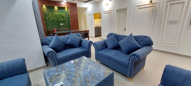 Living Room, vip road 4 Bedroom 1850 Sq.Ft. Apartment In Vip Road Zirakpur 10383092