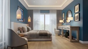 Living Room in 3 BHK Apartment at Sobha Neopolis, Panathur – for Sale