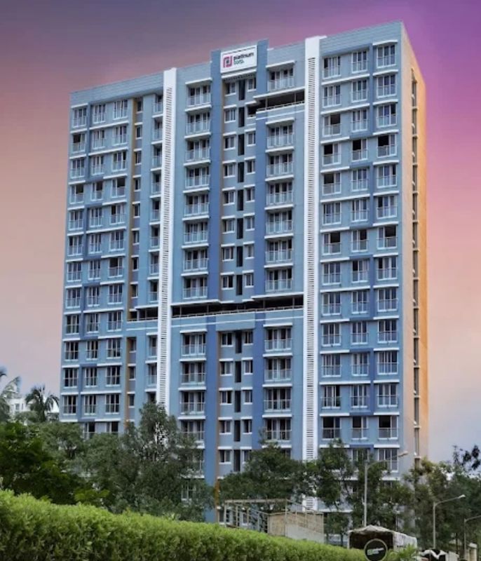 1 BHK + Study Room 450 Sq.Ft. Apartment in Platinum Tower 7