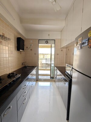 Kitchen in 3 BHK Apartment at Amann Marina, Worli – for Rent
