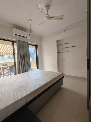 Bedroom in 3 BHK Apartment at Amann Marina, Worli – for Rent