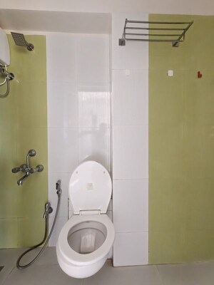 Bathroom in 3 BHK Apartment at Amann Marina, Worli – for Rent