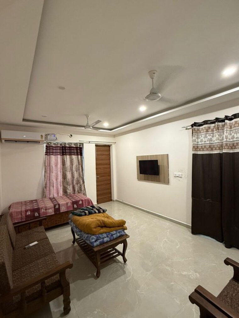 Living Room, sushma-joynest-moh 3 Bedroom 1300 Sq.Ft. Apartment In Bir Chhat Chandigarh 10383131