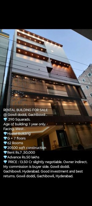  Office Space For Sale in Gachibowli