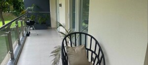 Balcony in 3 BHK Apartment at Mahindra Luminare, Sector 59 – for Rent