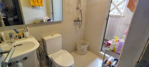 Bathroom in 1 BHK Apartment at Hiranandani Estate, Ghodbunder Road – for Rent