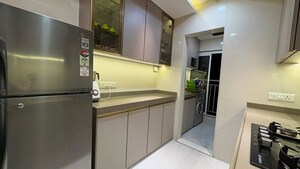 Kitchen in 1 BHK Apartment at Ashar Metro Towers, Vartak Nagar – for Sale