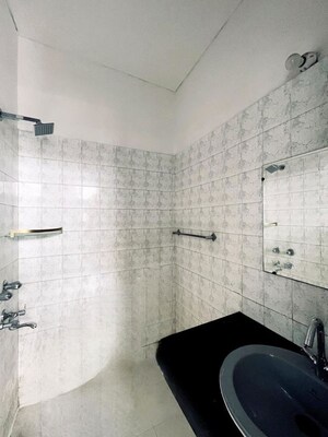 Bathroom in 3 BHK Builder Floor at Sushant Lok Iii – for Rent