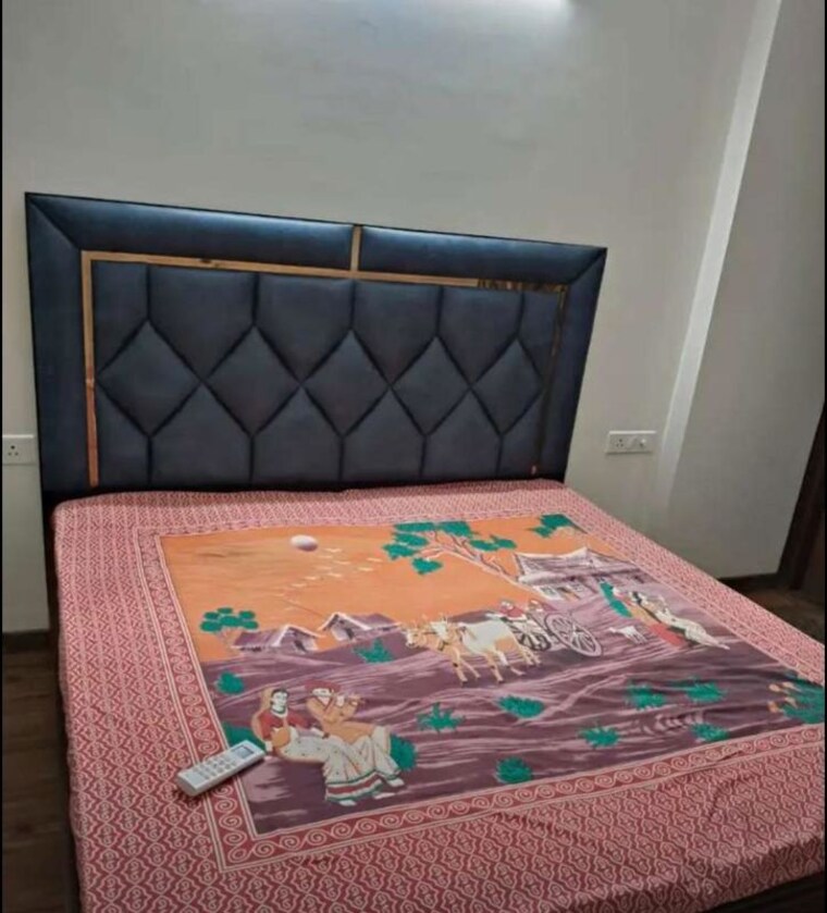 Bedroom, allwin-el-spazia 3 Bedroom 1500 Sq.Ft. Apartment In Sanauli Zirakpur 10383191